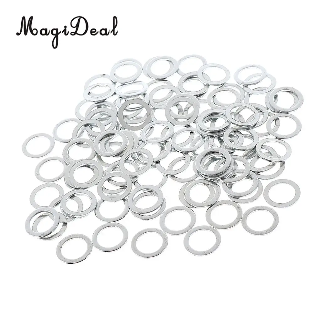 100pcs Speed Washers Skateboard Longboard Hardware Set for 11mm Truck Axles Long board Parts