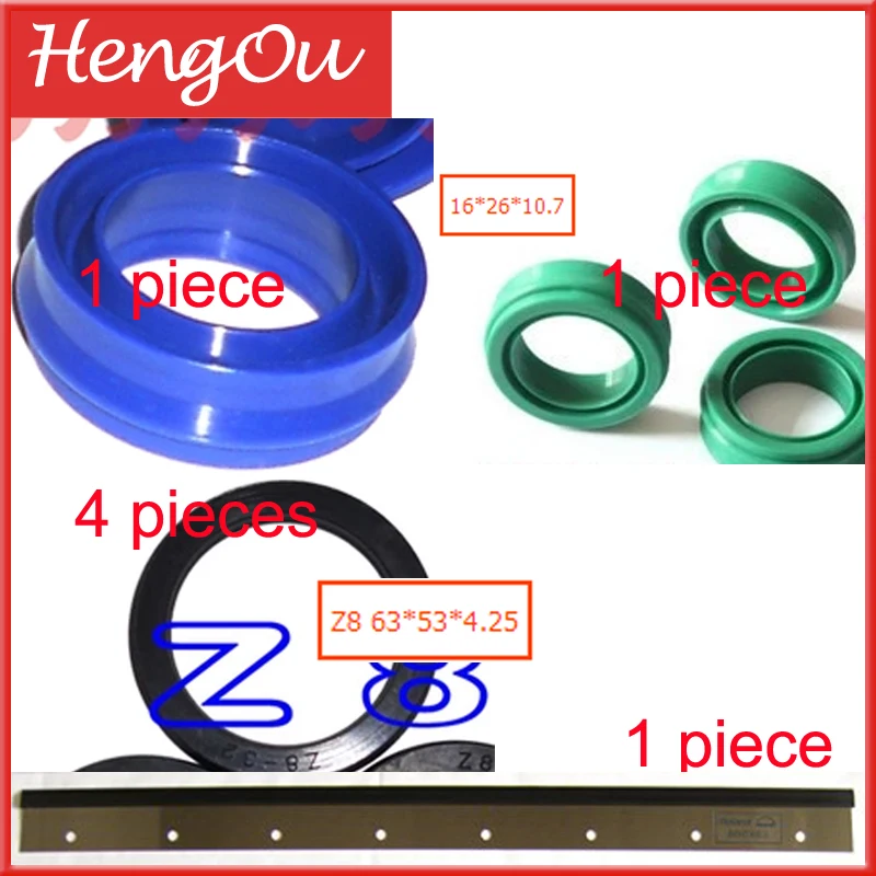 

2 pieces roland 202 wash up blades, and 6 pieces seals, 1 bag=6 pieces super blue net