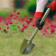 free shipping stainless steel alloy Spade garden Shovel ripper Outdoor fishing flowers cultivator agricultural Gardening tool