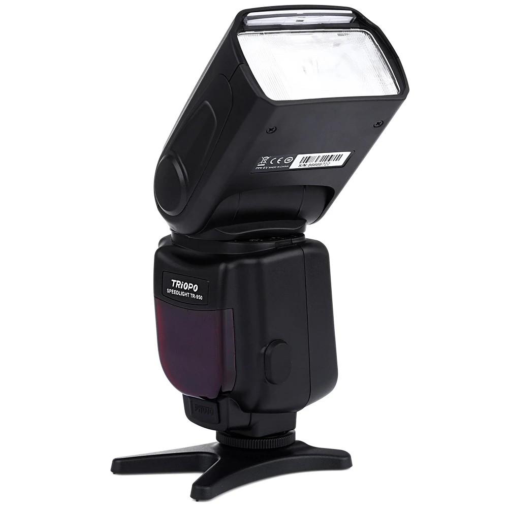 

Triopo TR-950 Flash Light Speedlite Universal For Fujifilm Olympus Nikon Canon 650D 550D 450D 1100D 60D 7D 5D Cameras