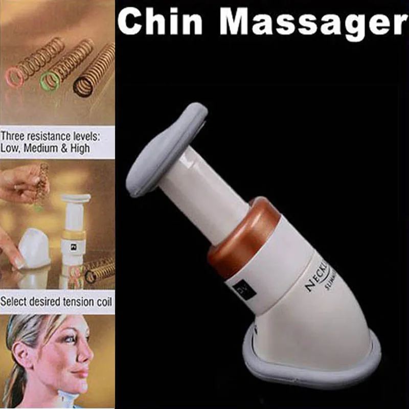 

reduce double chin massager remover machine Neckline Health care Slimmer As Seen On TV Neck Line Exerciser Thin - Chin massager