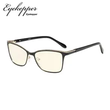 LX17020 очки для компьютера, синий светильник, очки для чтения, квадратный дизайн для женщин