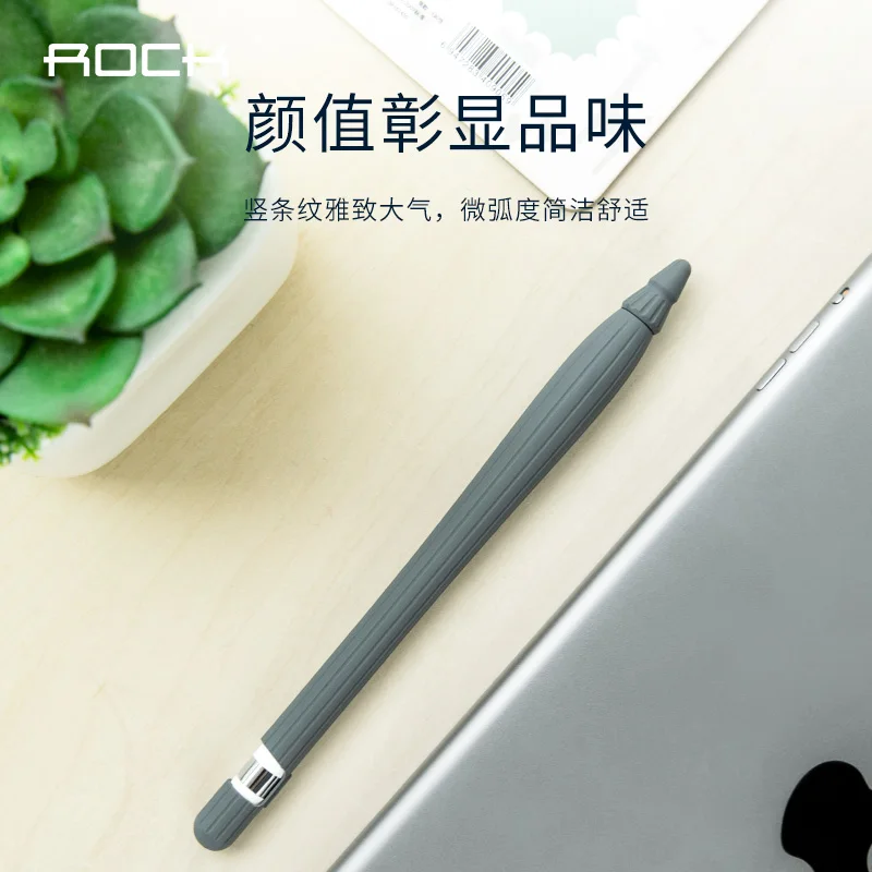 Защитный чехол ROCK 360 для iPad Pro Pencil, легкий мягкий силиконовый защитный чехол, держатель для Apple Pencil