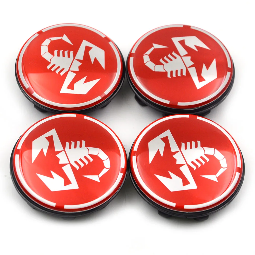 Gzhengtong 58 мм черный Aolly красный скорпион Эмблема для автомобиля с логотипом ступицы колеса Центр крышка значок Чехлы аксессуары для KIA Стайлинг автомобиля