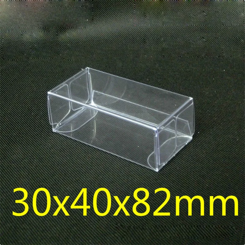 

30*40*82mm 100pcs/lot PVC Clear Display Box Hot Wheels Match Box Small Toy Car Model Dust Proof Display Protection Box Gift Box