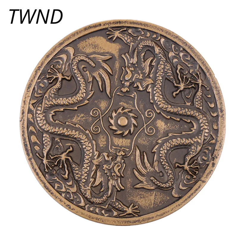 

Cast Iron Dragon Teapot Holder Pad Metal Tea Pot Mattress Heat Insulation Base 14