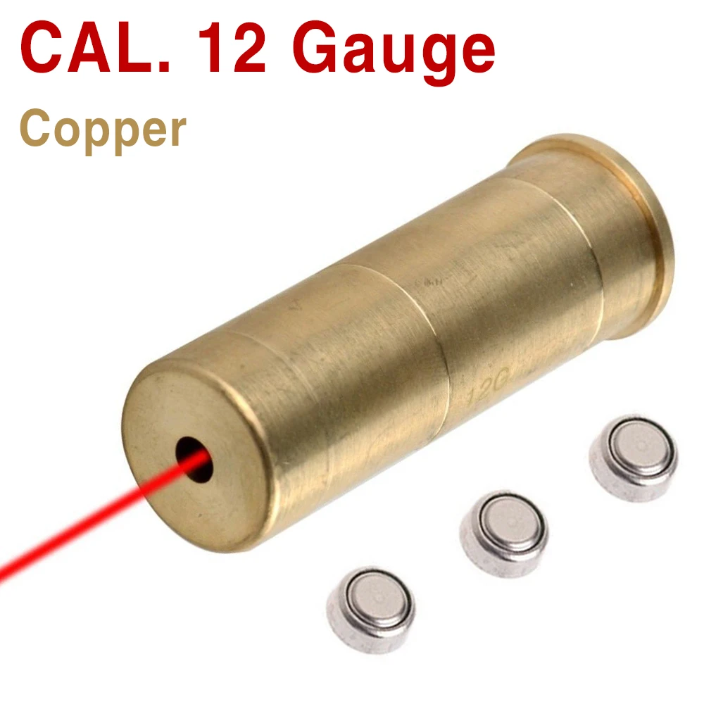 AUKOMNT CAL.12 Gauge Laser Ammo Laser Bullet Laser Cartridge for Dry