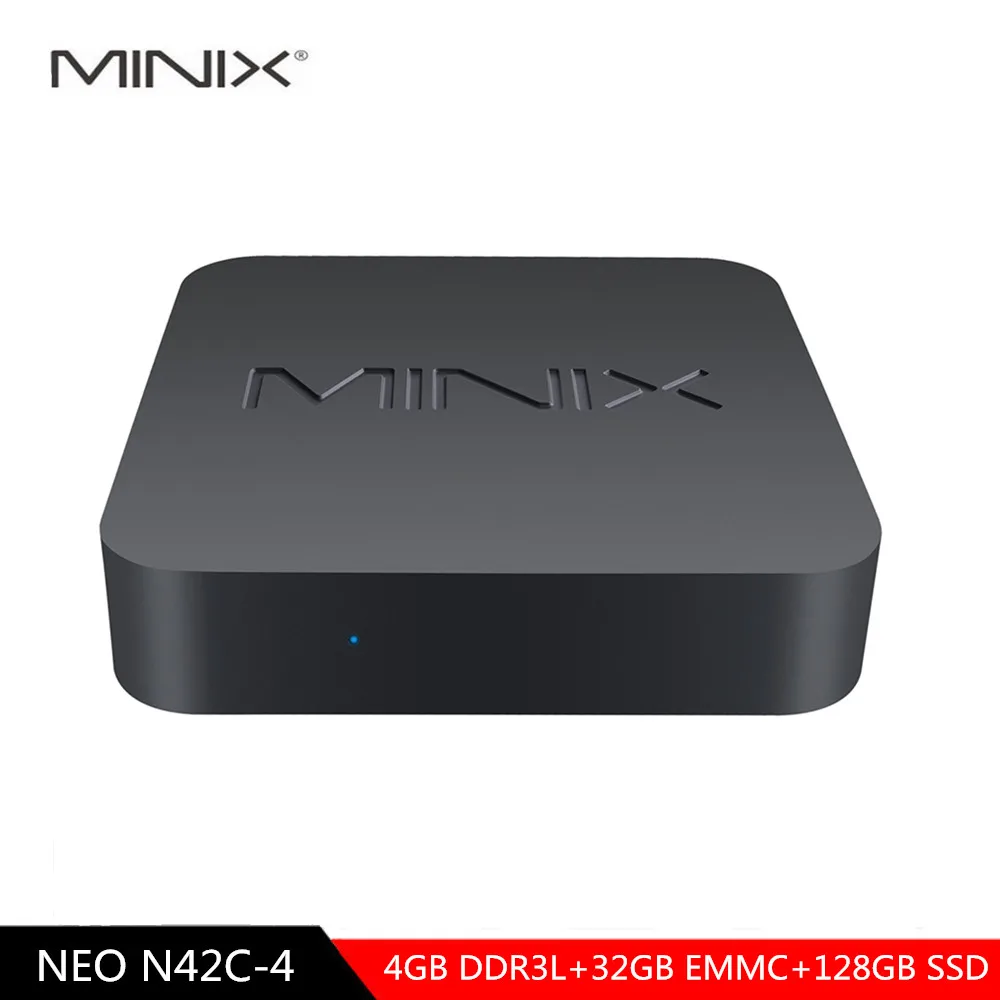 

MINIX NEO N42C-4 Mini PC Windows 10 Pro Intel Apollo Lake J4205 4GB DDR3 32GB eMMC 128GB SSD TV Box WiFi BT4.1 64Bit Set Top Box