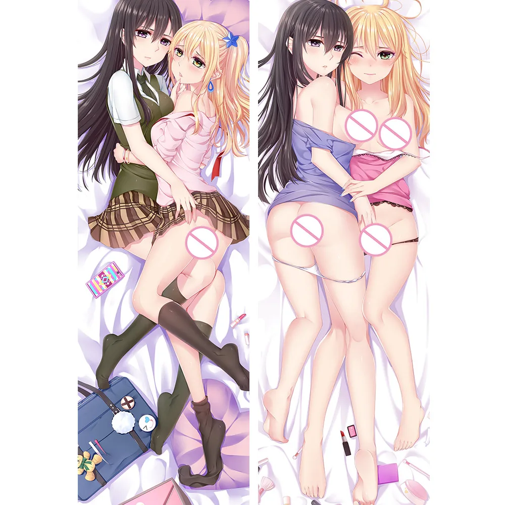 

Anime JK Citrus Aihara Yuzu Aihara Mei Dakimakura Body Pillow Case Cartoon Girls Love Sexy 18R Hug Pillowcase LALA Lesbian