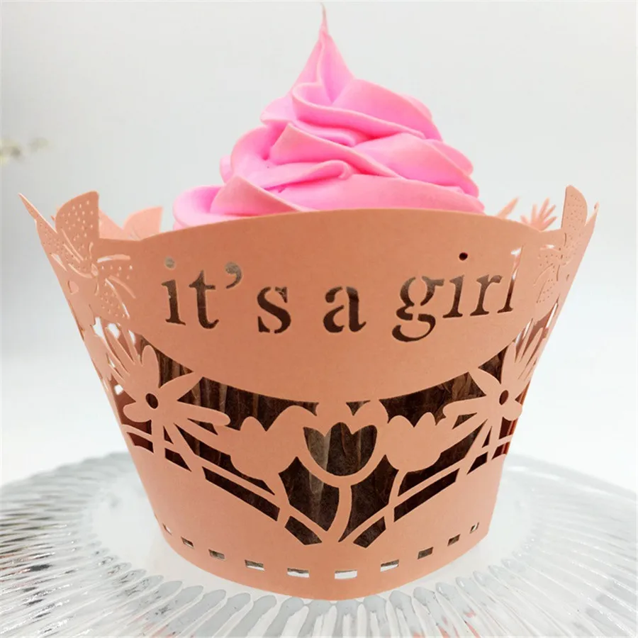 120pcs Laser Paper Cakecups Lace Cake Accessory DIY Baking Cupcake
