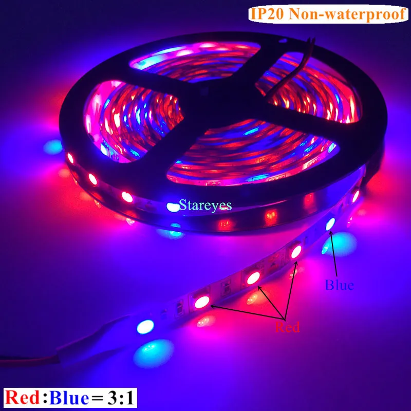 ตัวเลือกสินค้า ไฟ LED ปลูกพืช 5 เมตร 60 LED/ม.
