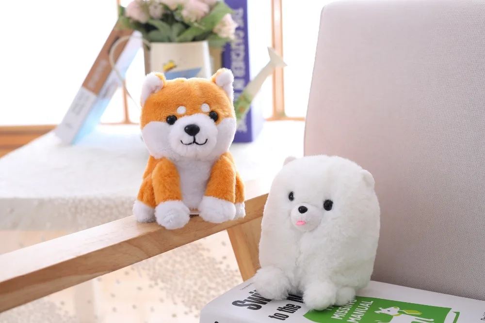 Электронные Собаки интерактивные электронные домашние животные RobotTalking говорящие кивающие собаки Шиба-ину плюшевые игрушки для детей