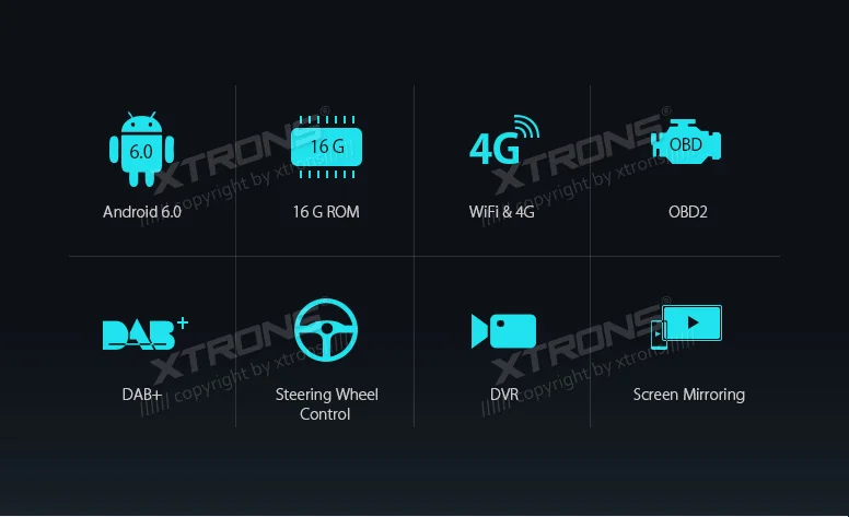 Flash Deal XTRONS 7" Android Head Unit Stereo Radio GPS Video Car DVD Player for Volkswagen Passat CC Eos Estate Sedan for Skoda for Seat 1