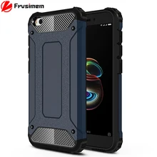 2 в 1 противоударный чехол для XiaoMi RedMi GO, 5,0 дюймов, чехол RedMIGO, защитный чехол s, Тонкий Жесткий ПК+ Силиконовый прочный для мобильного телефона, чехол