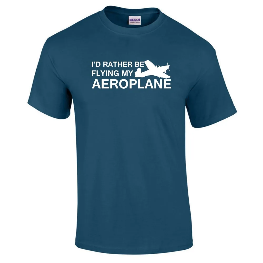 I 'd pret Be Flying My Aeroplane унисекс забавная Подарочная футболка 16 цветов S до 5XL новые