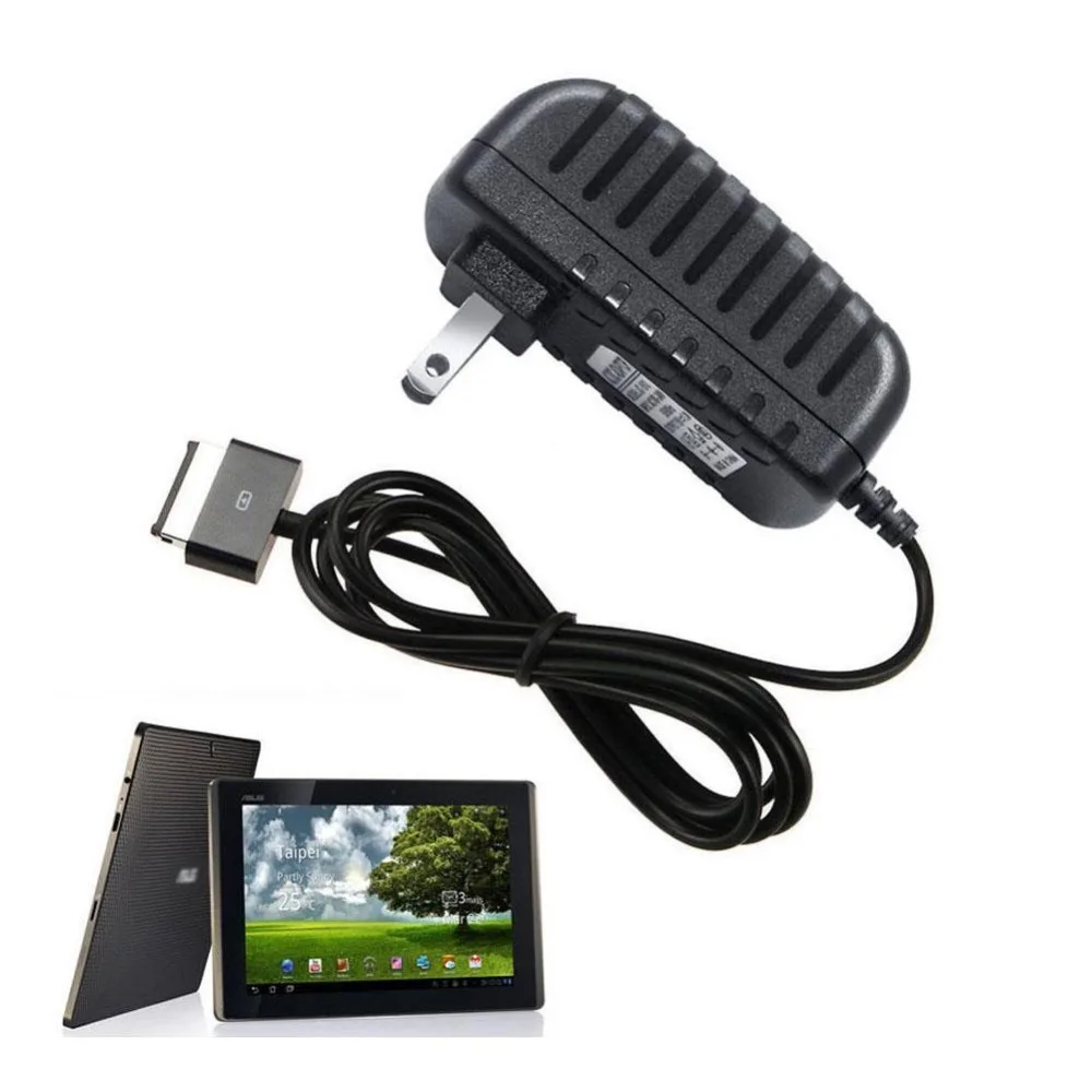 

CUJMH US or EU Cable Plug AC Wall Charger Travel Power Supply Adapter for ASUS TF101 TF201 TF300 TF300T TF300TG TF700 Tablet 1