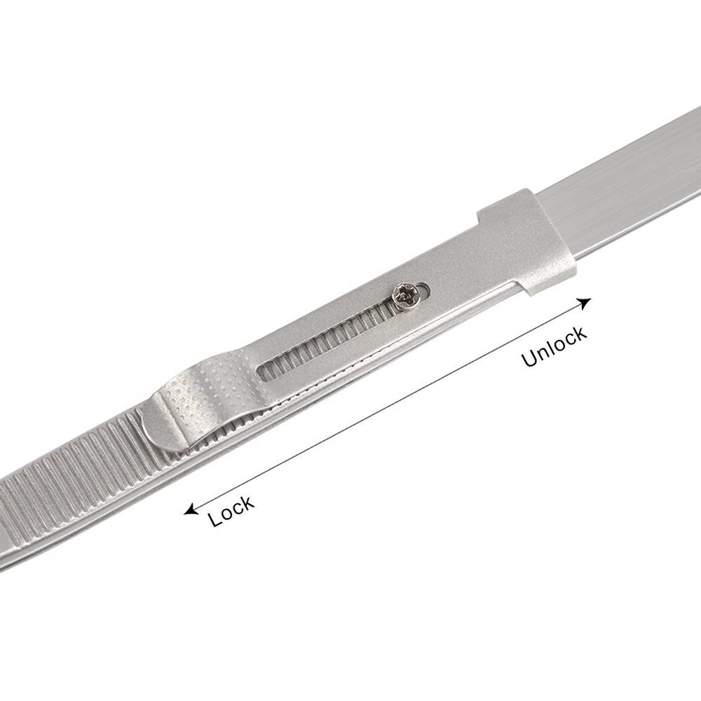Precision Adjustable Slide Lock Tweezers  (6)