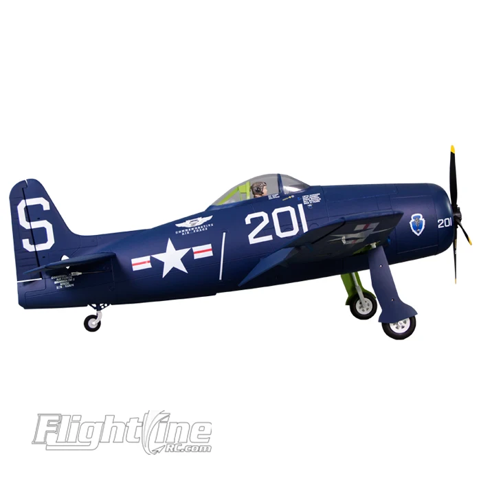 Летная линия 1200 мм F8F-1 bear cat RC Warbird FLW206