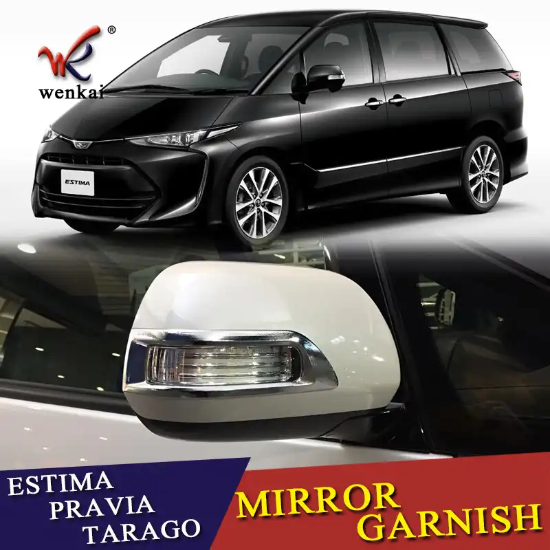 Для Toyota Estima Previa Tarago Sienna автомобильное крышка зеркала заднего вида боковое