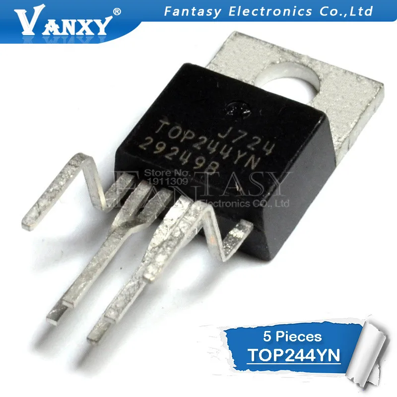 

5pcs TOP244YN TO-220-6 TOP244Y TO-220 TOP244 244YN