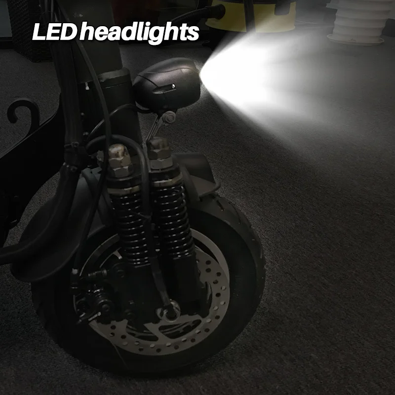 Excellent Newest Electric Scooter for Adults 10inch 48V/1200W kick scooter foldable big wheel black white electro bike 7 Excellent Newest Electric Scooter for Adults 10inch 48V/1200W kick scooter foldable big wheel black white electro bike 7