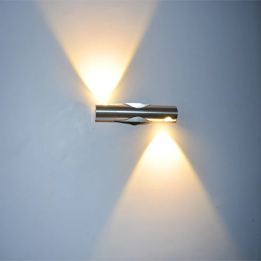 2016 19cm 2W warm white modern led wall light Creative shape wall lamp