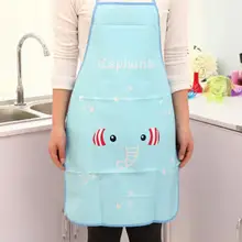 Kitchen Apron Saingace lovely pet Women Waterproof Cartoon Kitchen Kitchenware Cooking Bib Apron