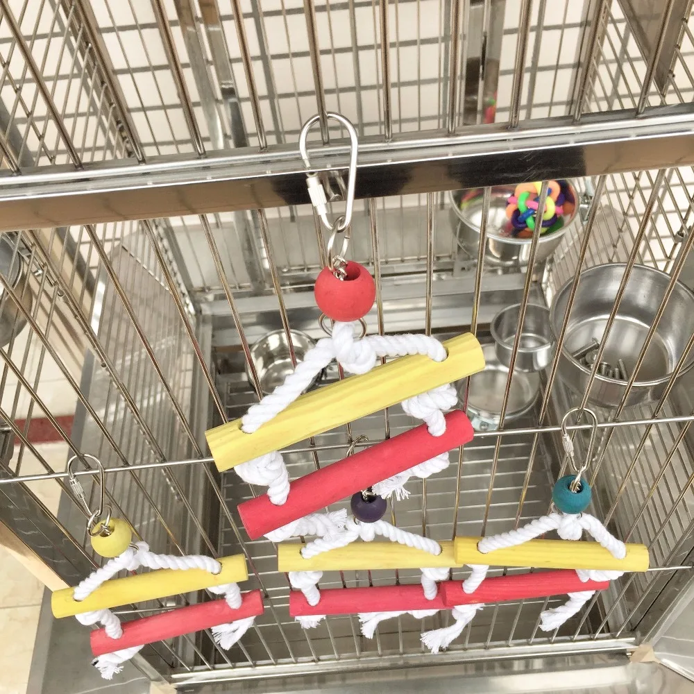 10 &quotЛестница Птица Игрушки Клетке Попугай Бесплатная Доставка T068|bird toys|bird toys