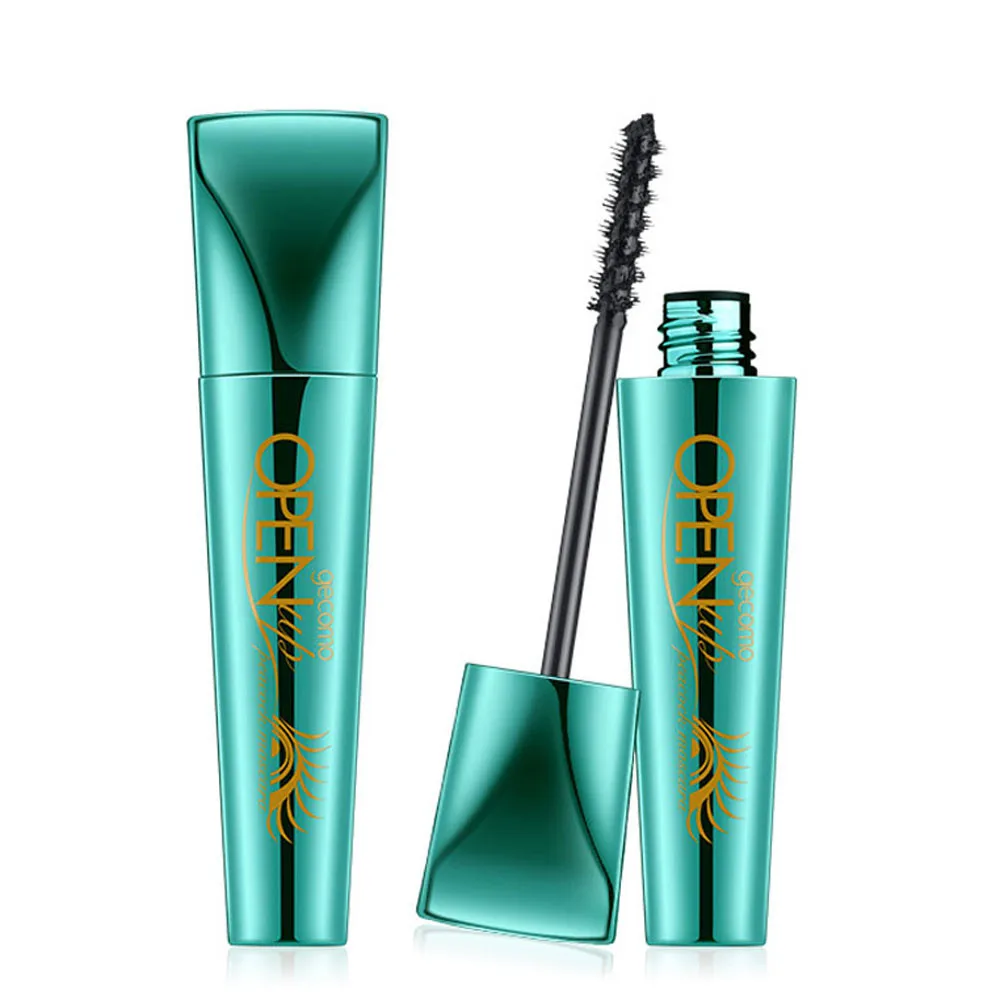 

Open Up Peacock Eyelashes 360 degrees Spiral Black Mascara Waterproof 3.28