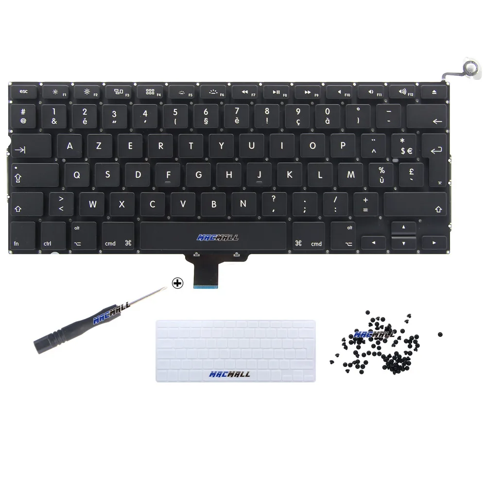 NEW A1278 french france keyboard Clavier for Macbook Pro Unibody A1278