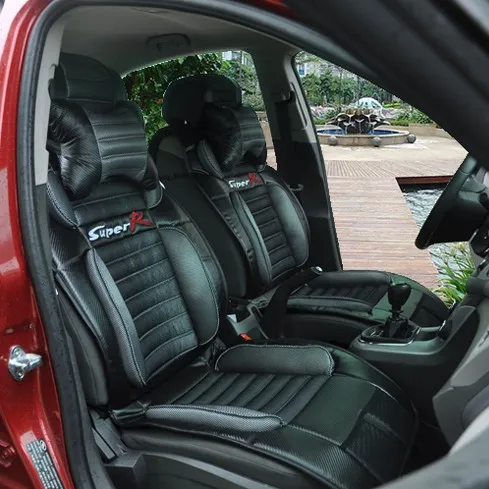 Half Car Cover Leather Car Seat Covers For Subaru Forester SK SJ