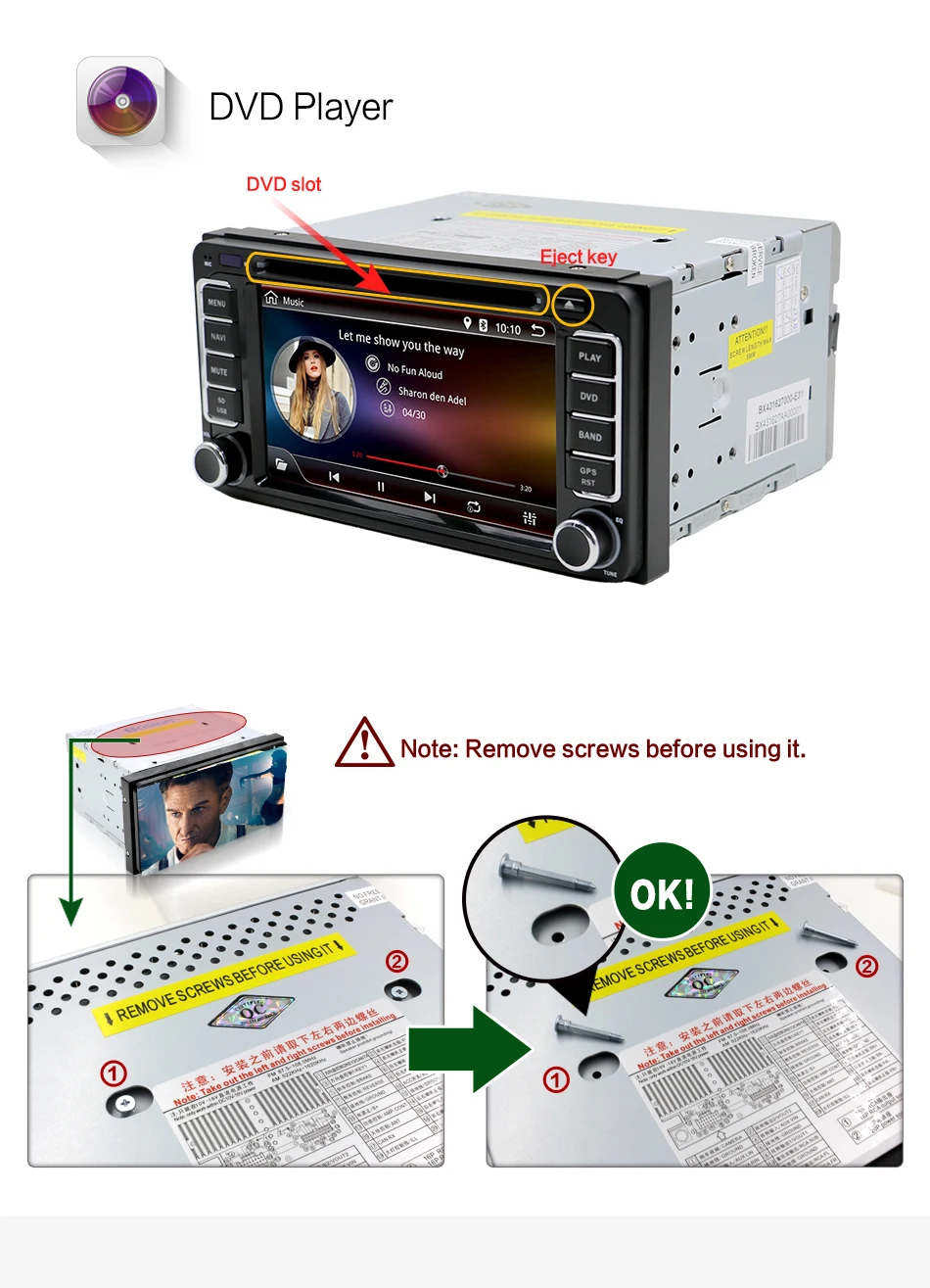 Top 2 din Android 9.0 car multimedia player for Toyota Hilux VIOS Old Camry Prado RAV4 Prado 2003-2008 4 core car dvd player wifi BT 25