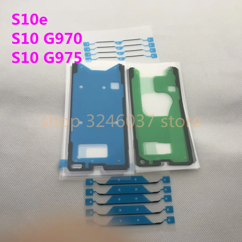 

10set Original Pre-Cut screen Front Frame Adhesive LCD Sticker For Samsung Galaxy s6 s7 s8 s9 s10 edge plus s10e
