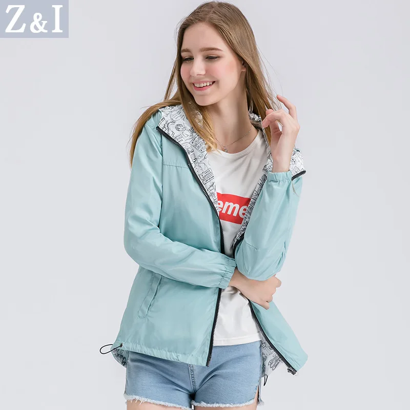 2017 spring and autumn new women both sides wear loose
