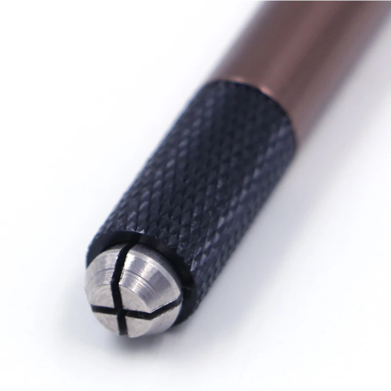 2pcs Brown Microblading 3D Manual Eyebrow Tattoo Microblade Pen Permanent Makeup Microblading Eye Lip Tattooing Machine Pens-2