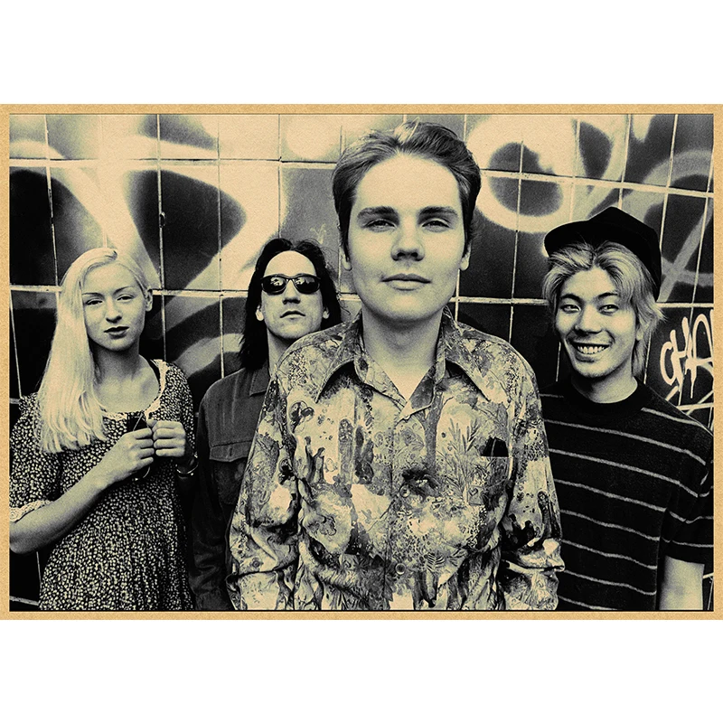 The Smashing Pumpkins альтернативный Поп/Рок Декор для дома крафт бумага кислота камень