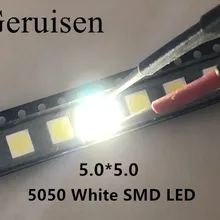 5050 SMD светодиодный диоды smd 5050 белый/натуральный белый светодиодный CCT: 4000-4500k 0.2w-60MA 5050 NW 4000PCS