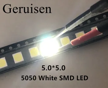 

5050 SMD LED Diodes smd 5050 White/Nature white led CCT:4000-4500k 0.2w-60MA 5050 NW 1000PCS