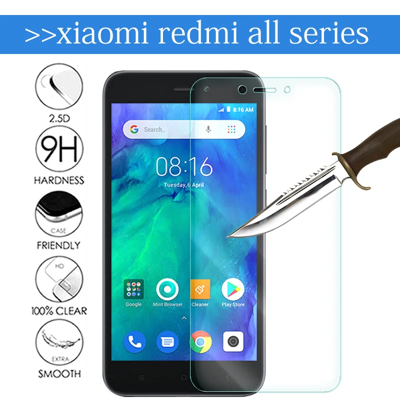Защитное стекло для redmi Go закаленное Xiaomi Redmi Note 5 6 Pro Xiomi 6A 4A 5A 4 A Plus 4x защита экрана Fim