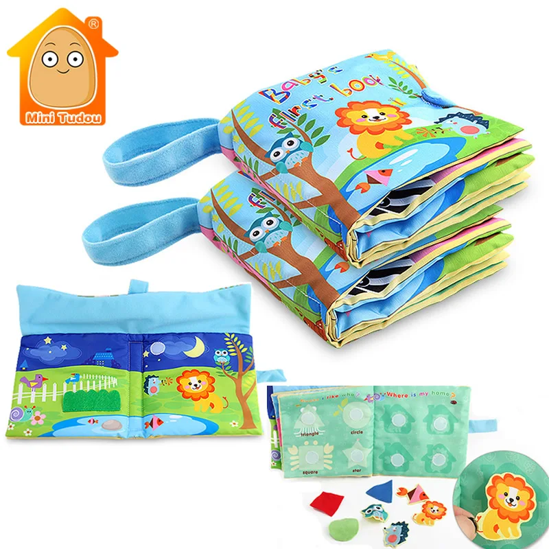 

Soft Books Infant Early Cognitive Development My Quiet Books Baby Goodnight Educational Unfolding Cloth Book Learning Resources