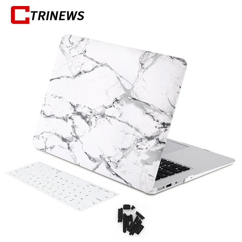 

Marble Hard Shell Case Cover For Apple Macbook Air 11 13 Pro 13 15 Retina 12 Touch Bar 13 15 inch A1706 A1707 laptop Bag Case