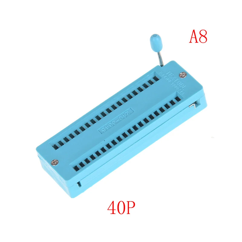 1 шт. 14/16/18/20/24/28/32/40 Pin IC Тест Универсальный ZIF Разъем Универсальный IC Тест Универсальный ZIF разъем