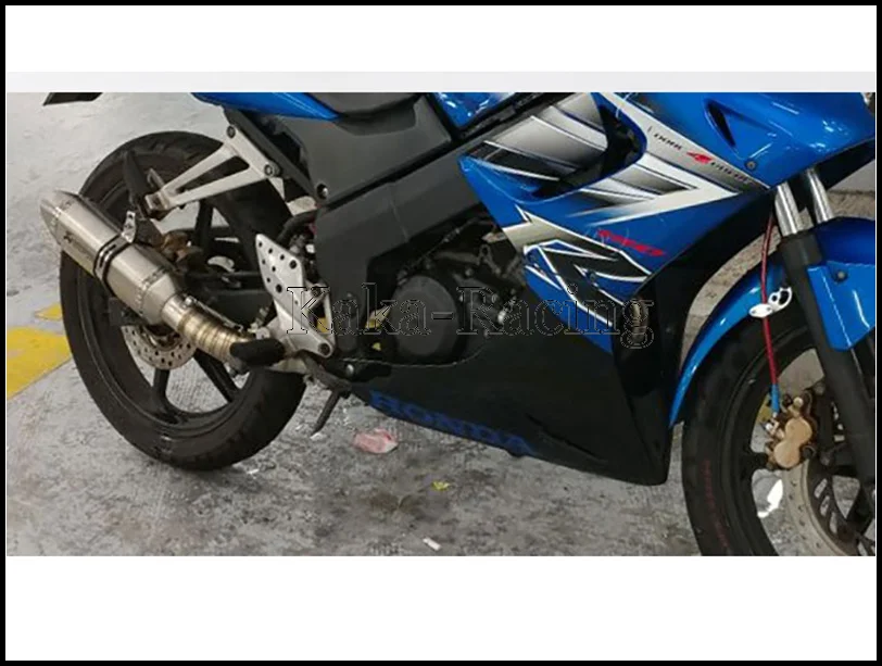 Для Honda CBR150R CBR150 CB150R мотоцикл глушитель полная система скольжения на передний коллектор трубы+ акроповый глушитель Escape