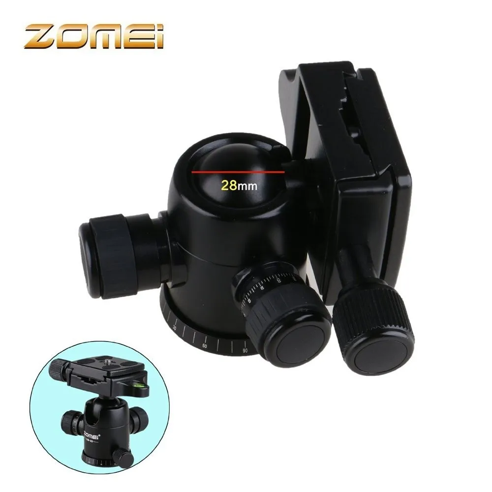Штатив ZOMEi ZM03 для профессиональной фотосъемки с шаровой головкой+ БЫСТРОРАЗЪЕМНАЯ пластина для профессионального штатива камеры