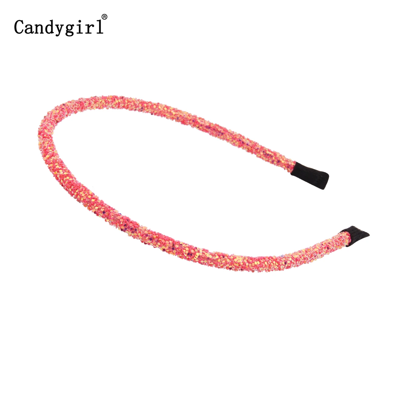8pcs Children Glitter Shiny Sequins Headband Novelty Hair Bands Hair Hoop for Girls Women Girls Headbands Halloween Headdress large hair clip