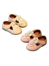 BABY WOW Kleinkind Schuhe Baby Weiches Leder Schuhe für 0-3 T Kinder Kleidung Geburtstag Party Hochzeit 90225
