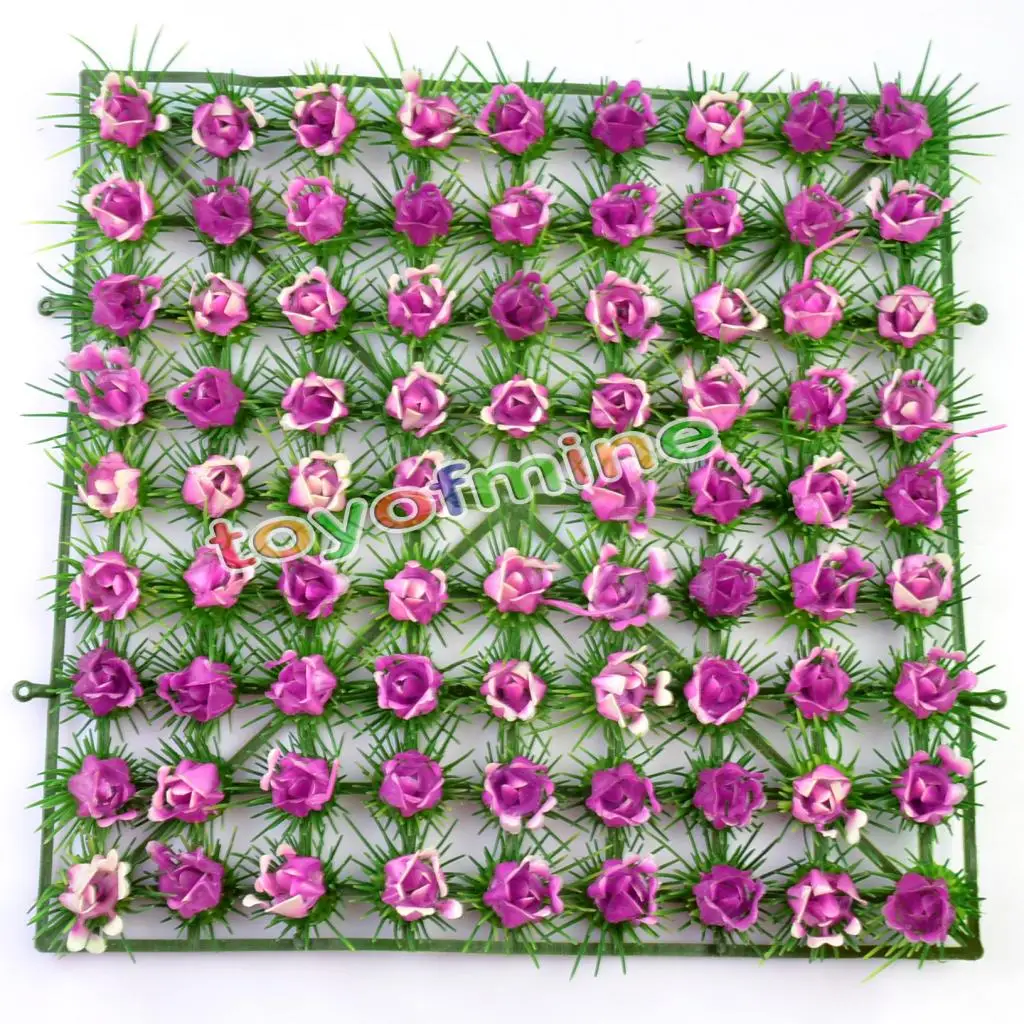 1 x Synthetic Fake Grass Artificial Rug Rose Lawn Mat Turf Foliage