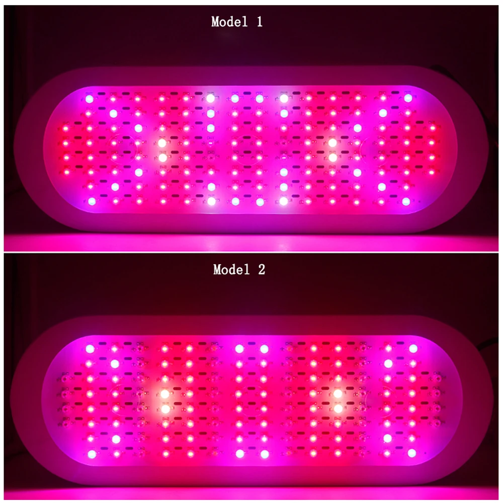 Светодиодный Grow Light 150W/220W/300W двойной переключатель чип полный спектр для