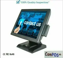 free shipping all in one pos computer touch screen pos computer all in one pos pc/point of sale pos system Cash Register Machine