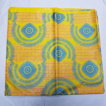 

2018 hot jacquard brocade fabric Tie dyeing bazin riche getzner nouveaute African print fabric high quality 5 yards per lot